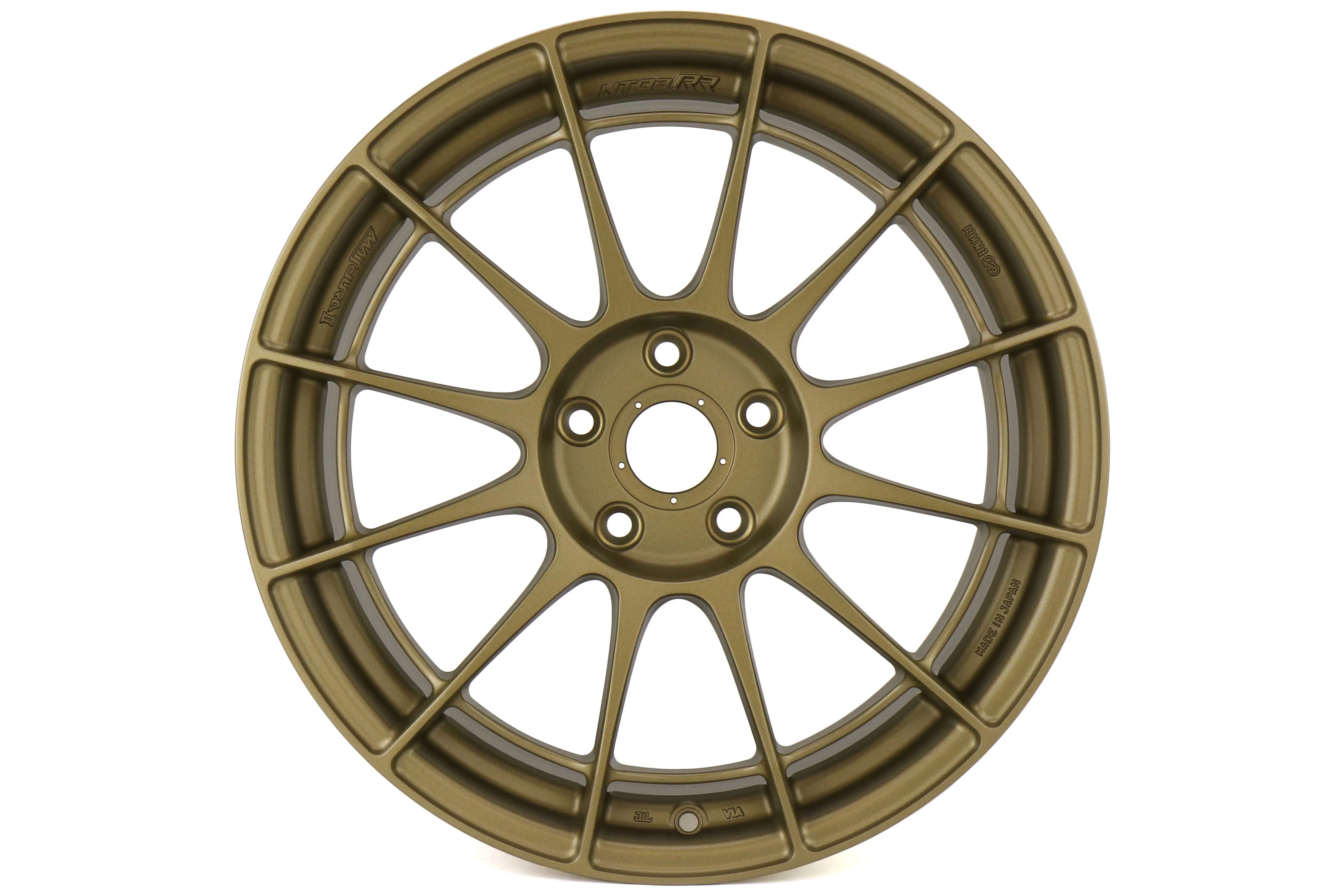 Enkei NT03RR Titanium Gold 18x9.5 +40 5x114.3 (Single Wheel) - 2015-2024 Subaru WRX / 2015-2021 STI / 2019-2024 Forester